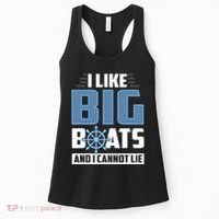 I Like Big Boats And I Cannot Lie Women's Tank Top thumb 0