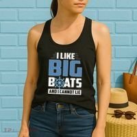 I Like Big Boats And I Cannot Lie Women's Tank Top thumb 2