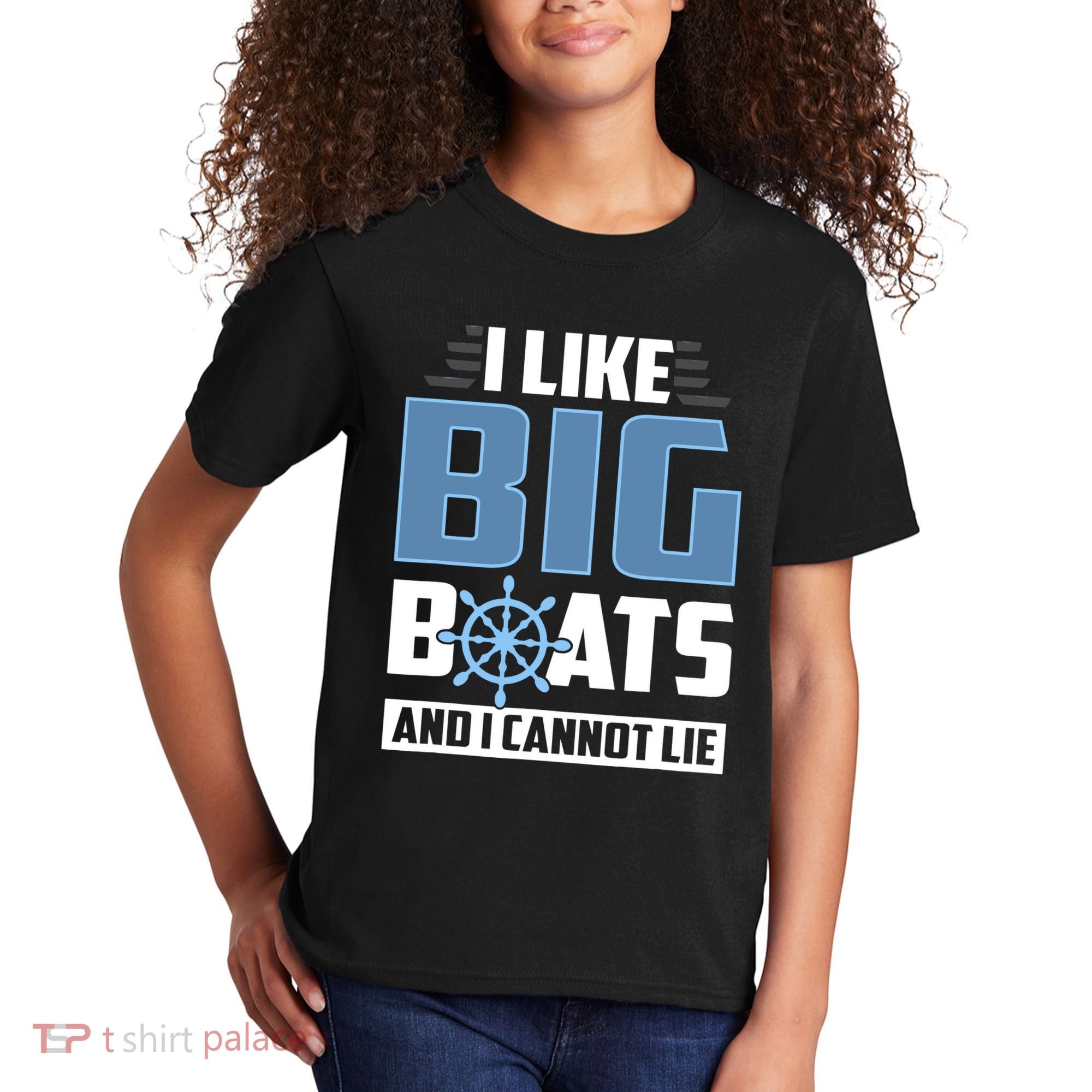 I Like Big Boats And I Cannot Lie Kids T-Shirt