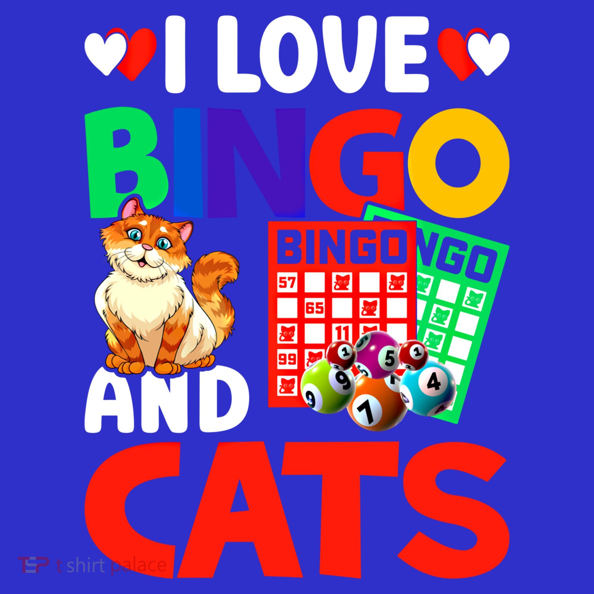 I Love Bingo And Cats Bingo Caller Humor Lottery Lucky Great Gift Women's Tank Top