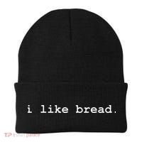 I Like Bread Funny Minimalist Baking Sourdough Beanie thumb 0
