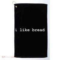 I Like Bread Funny Minimalist Baking Sourdough Golf Towel thumb 0