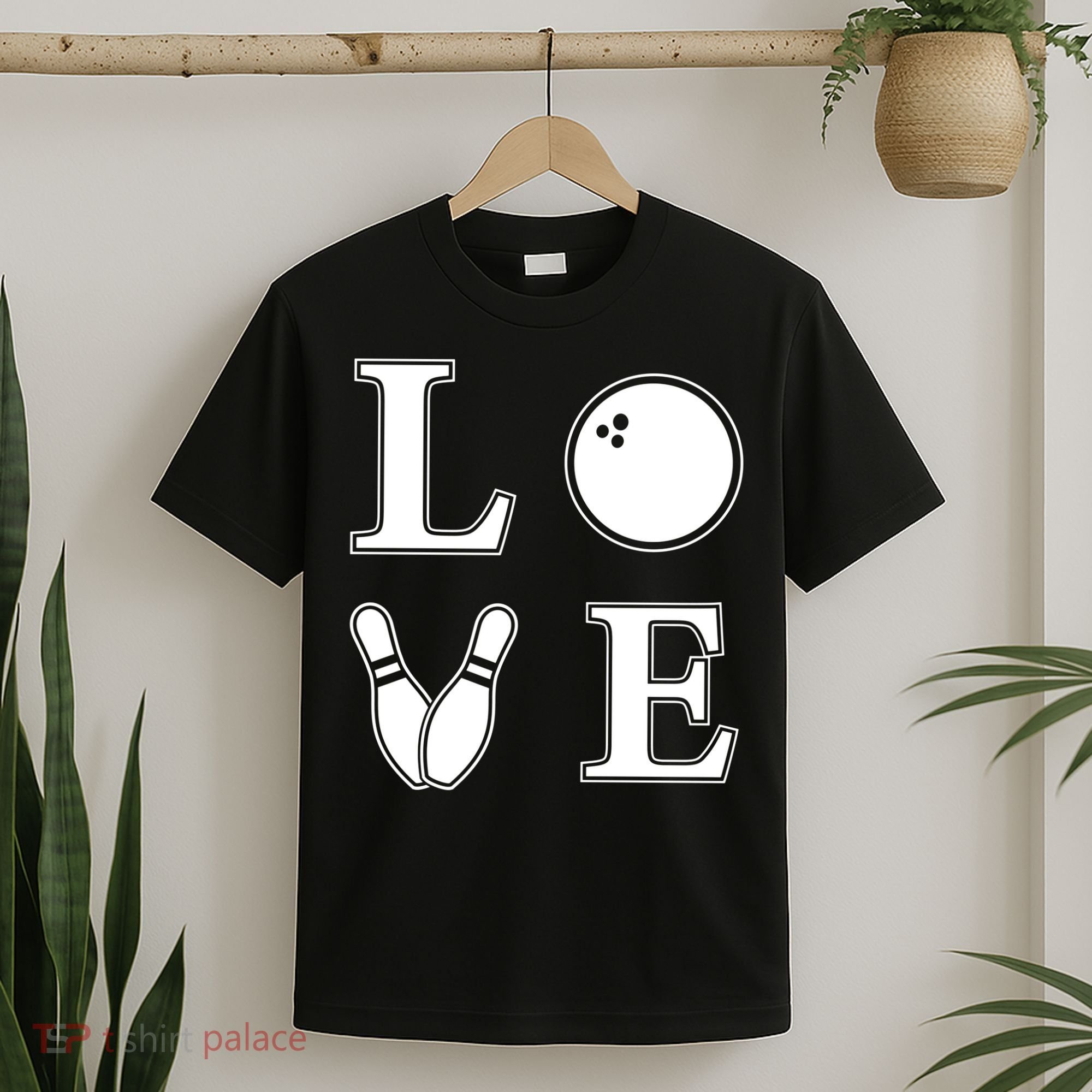 I Love Bowling Life Love To Bowl Bowling Lover Cool Gift T-Shirt