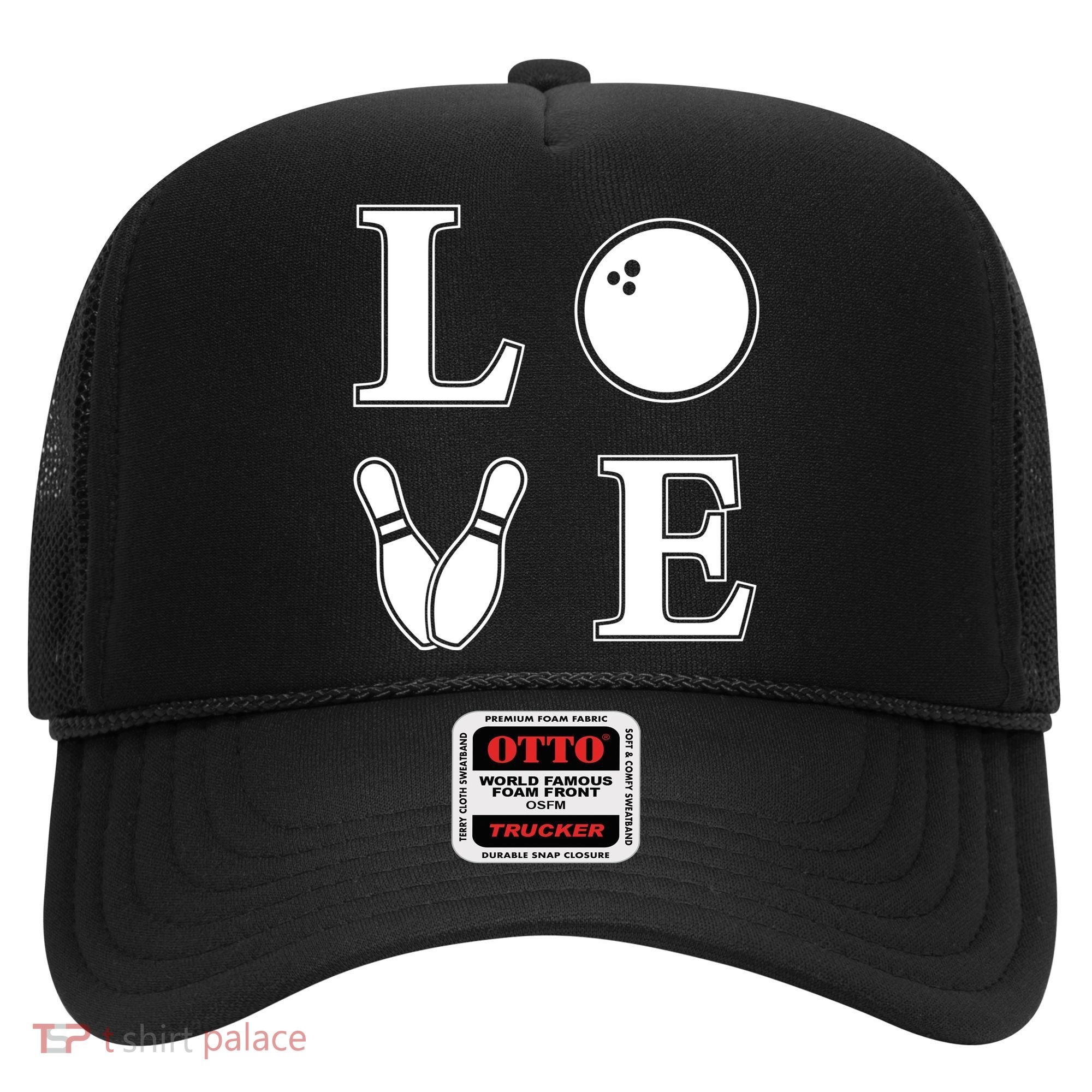 I Love Bowling Life Love To Bowl Bowling Lover Cool Gift Hat
