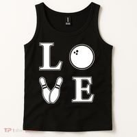 I Love Bowling Life Love To Bowl Bowling Lover Cool Gift Tank Top thumb 2