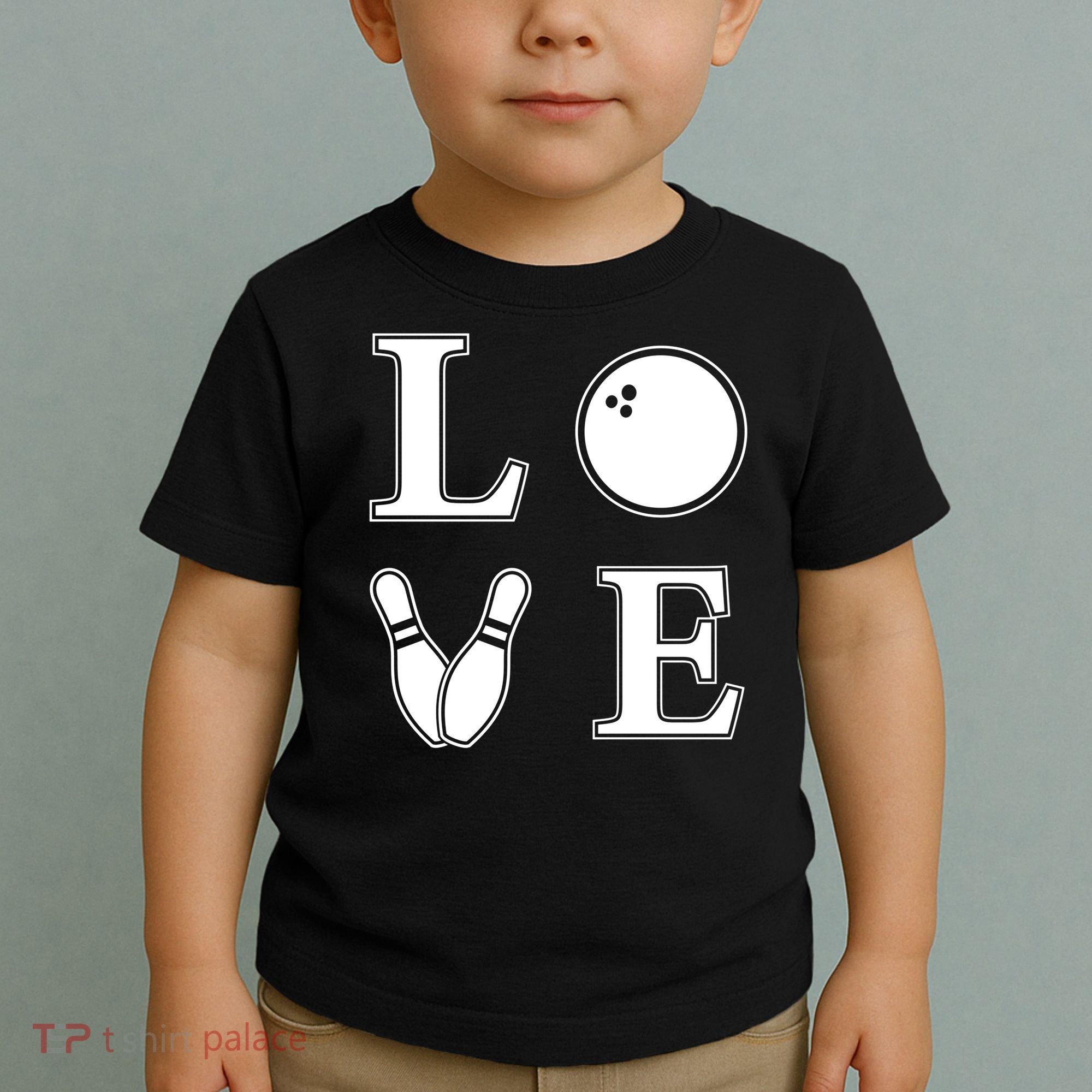 I Love Bowling Life Love To Bowl Bowling Lover Cool Gift Toddler T-Shirt