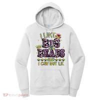 I Like Big Beads And I Can Not Lie Fat Tuesday For Mardi Gras Women's Hoodie thumb 0