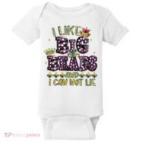 I Like Big Beads And I Can Not Lie Fat Tuesday For Mardi Gras Baby Bodysuit thumb 0