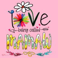 I Love Being Called Mamaw Sunflower Mothers Day Gift Coaster thumb 2
