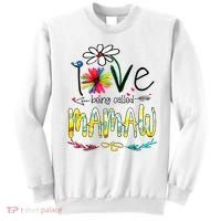 I Love Being Called Mamaw Sunflower Mothers Day Gift Sweatshirt thumb 0