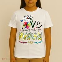I Love Being Called Mamaw Sunflower Mothers Day Gift T-Shirt thumb 4