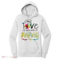 I Love Being Called Mamaw Sunflower Mothers Day Gift Women's Hoodie thumb 0