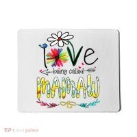 I Love Being Called Mamaw Sunflower Mothers Day Gift Mousepad thumb 0