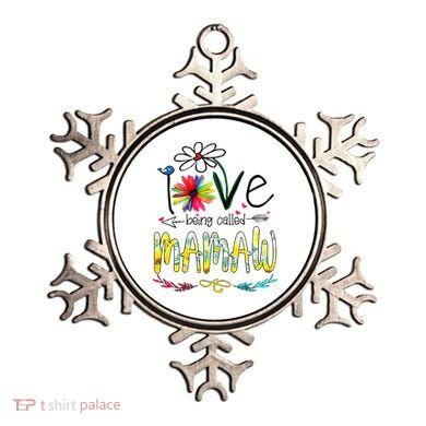 I Love Being Called Mamaw Sunflower Mothers Day Gift Ornament