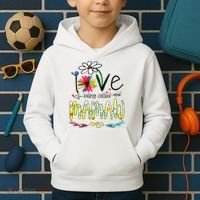 I Love Being Called Mamaw Sunflower Mothers Day Gift Kids Hoodie thumb 2
