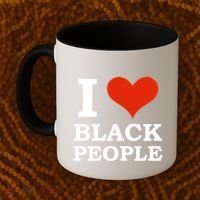 I Love Black People Black Is Beautiful Black Pride Melanin Funny Gift Coffee Mug thumb 2