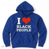 I Love Black People Black Is Beautiful Black Pride Melanin Funny Gift Hoodie thumb 0