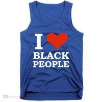 I Love Black People Black Is Beautiful Black Pride Melanin Funny Gift Tank Top thumb 0