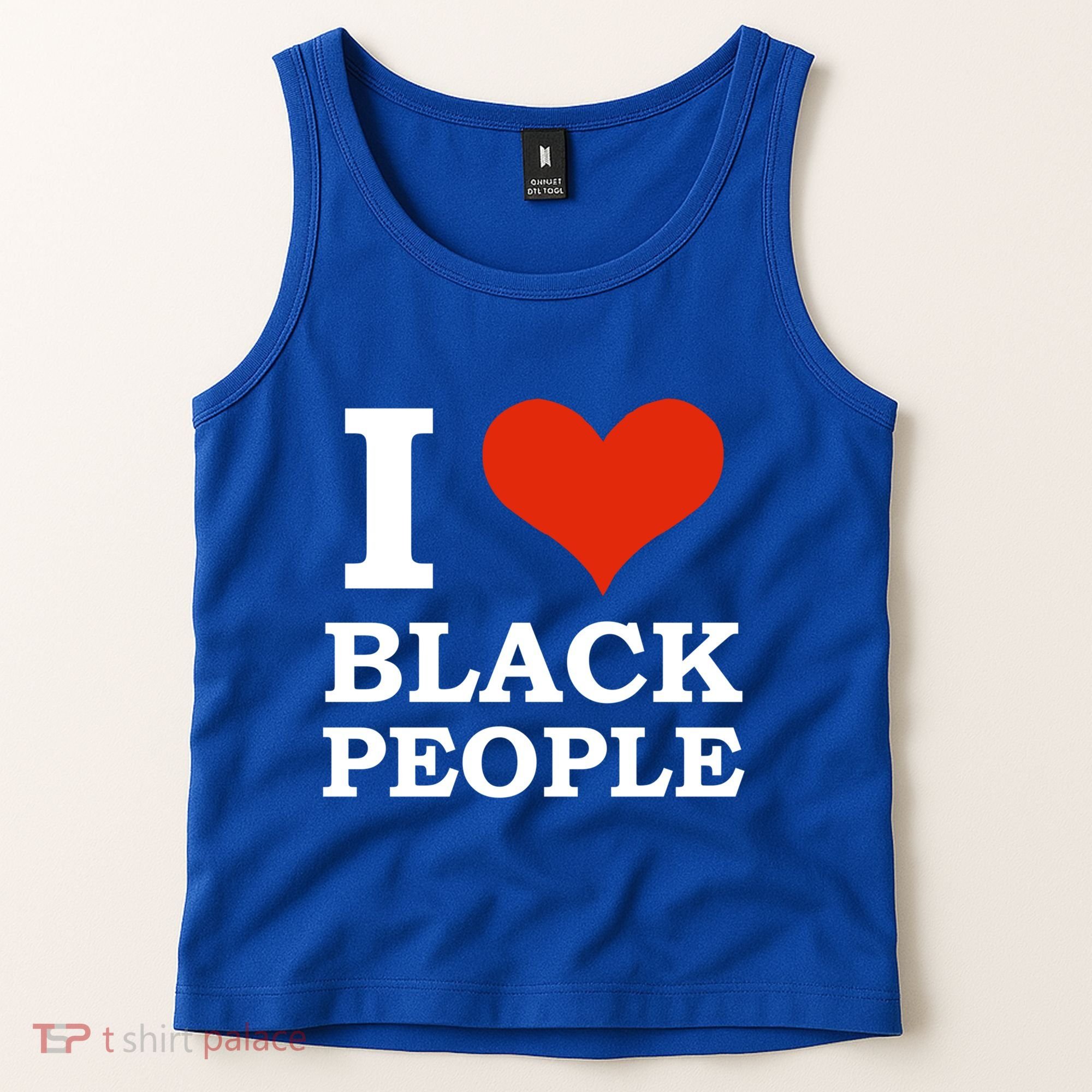 I Love Black People Black Is Beautiful Black Pride Melanin Funny Gift Tank Top