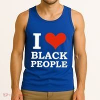 I Love Black People Black Is Beautiful Black Pride Melanin Funny Gift Tank Top thumb 3