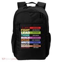 Inspiring Leaders Black History Month Backpack thumb 0