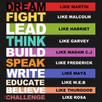 Inspiring Leaders Black History Month Backpack thumb 2