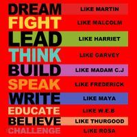 Inspiring Leaders Black History Month Santa Hat thumb 1