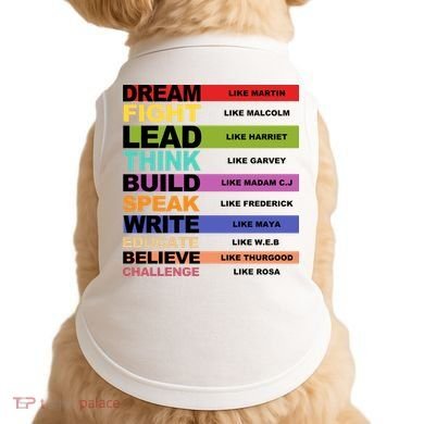 Inspiring Leaders Black History Month Doggie Tank