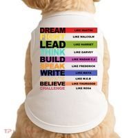 Inspiring Leaders Black History Month Doggie Tank thumb 0
