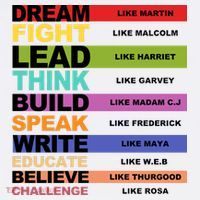 Inspiring Leaders Black History Month USA-Made Doggie Bandana thumb 2
