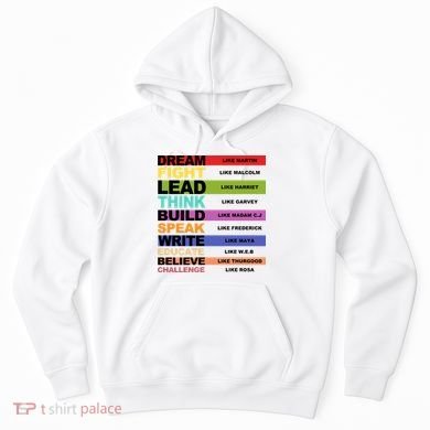 Inspiring Leaders Black History Month Hoodie