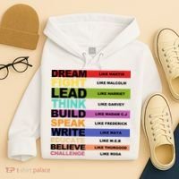 Inspiring Leaders Black History Month Hoodie thumb 4
