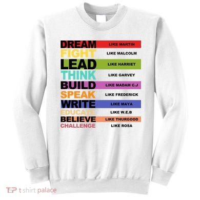 Inspiring Leaders Black History Month Sweatshirt