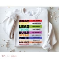 Inspiring Leaders Black History Month Sweatshirt thumb 2