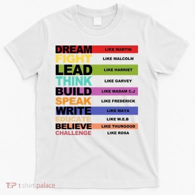 Inspiring Leaders Black History Month T-Shirt