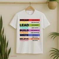 Inspiring Leaders Black History Month T-Shirt thumb 2