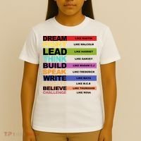Inspiring Leaders Black History Month T-Shirt thumb 4