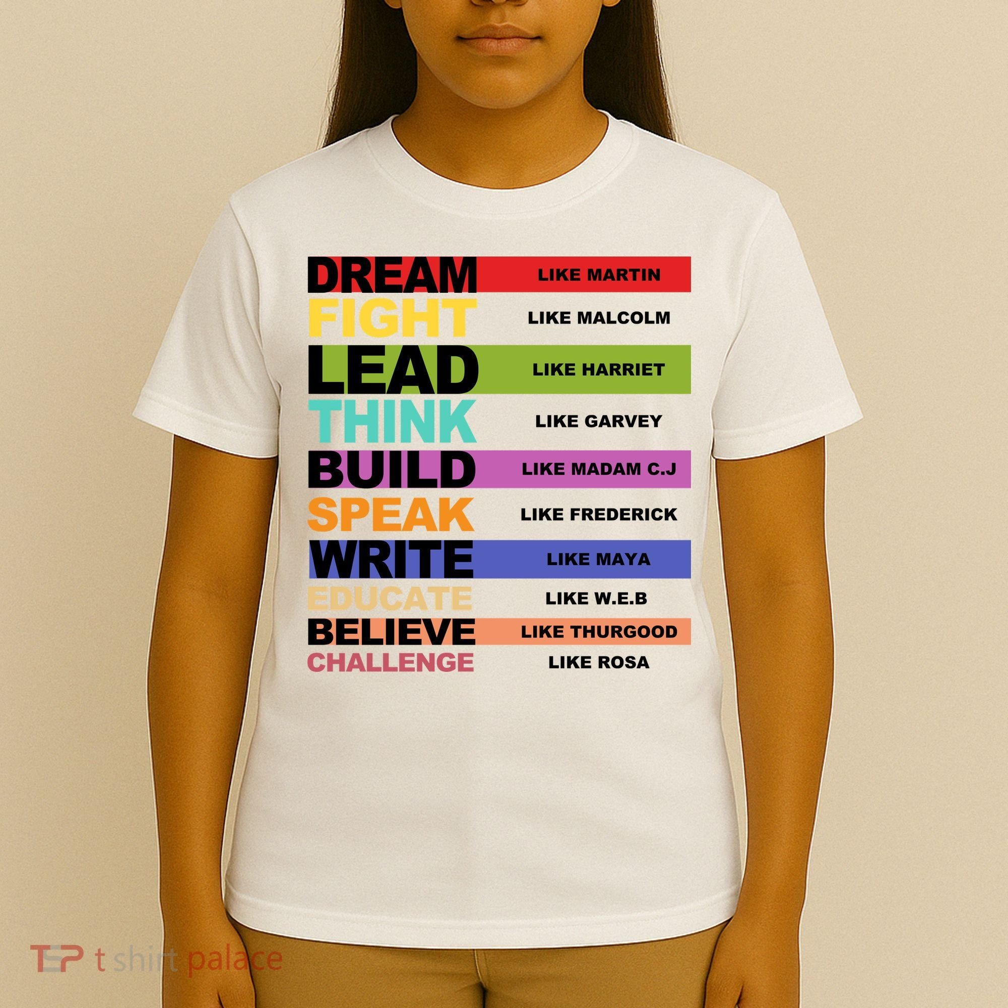 Inspiring Leaders Black History Month T-Shirt