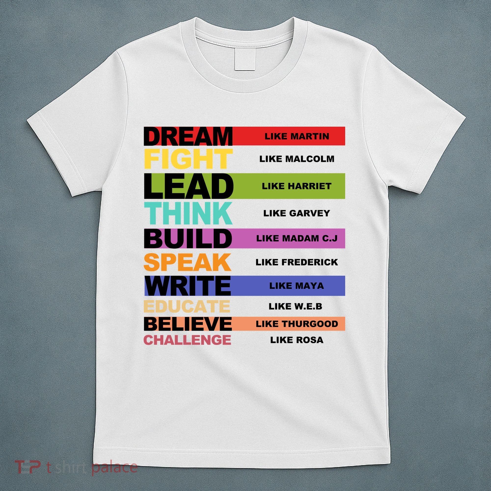 Inspiring Leaders Black History Month T-Shirt