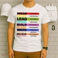 Inspiring Leaders Black History Month T-Shirt thumb 6