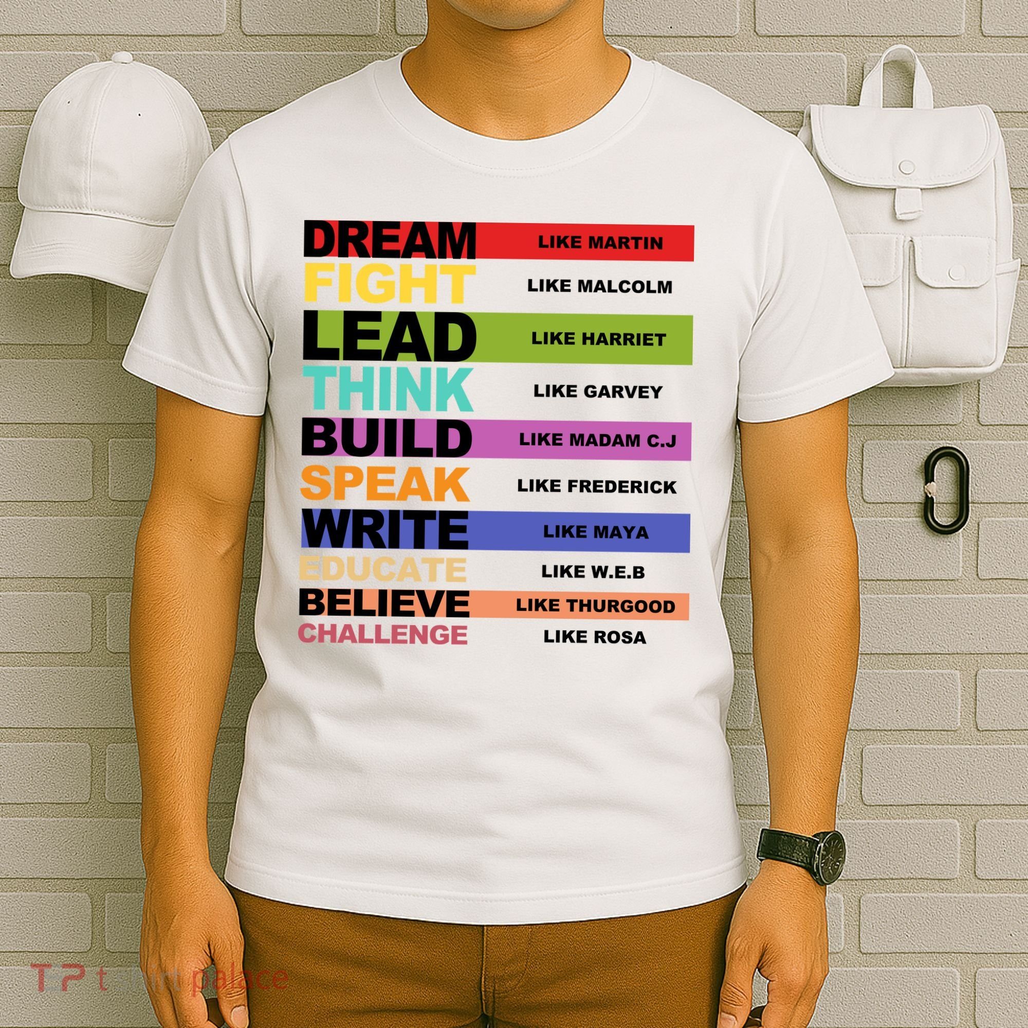 Inspiring Leaders Black History Month T-Shirt