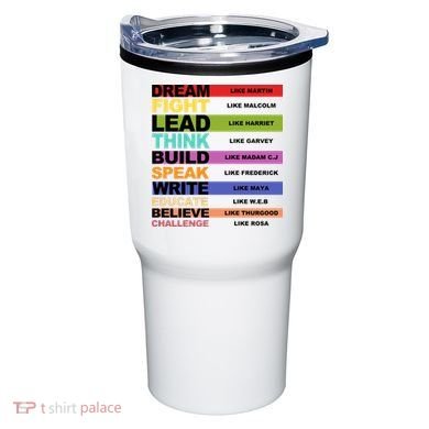 Inspiring Leaders Black History Month Tumbler