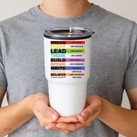 Inspiring Leaders Black History Month Tumbler thumb 2