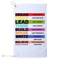 Inspiring Leaders Black History Month Golf Towel thumb 0