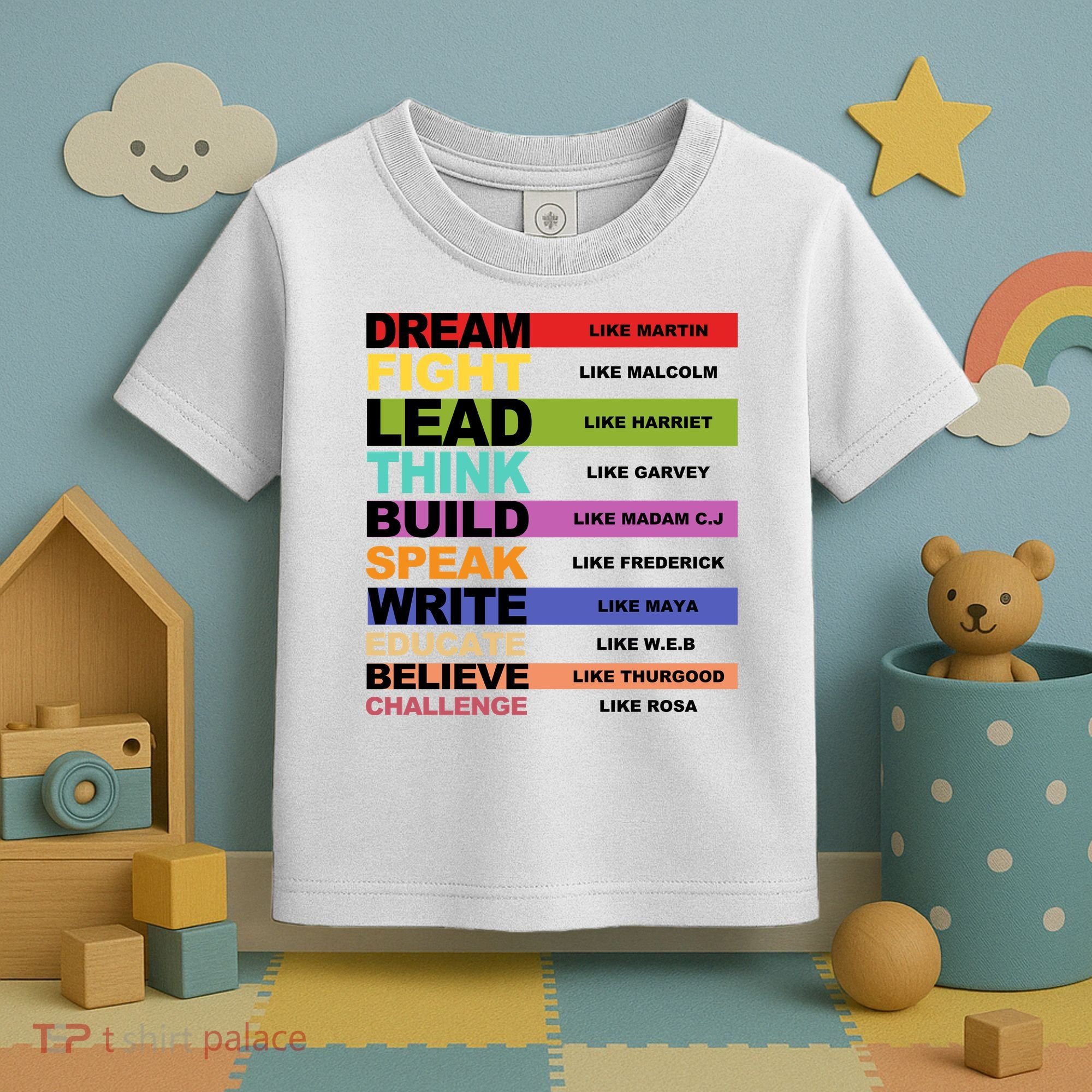 Inspiring Leaders Black History Month Toddler T-Shirt