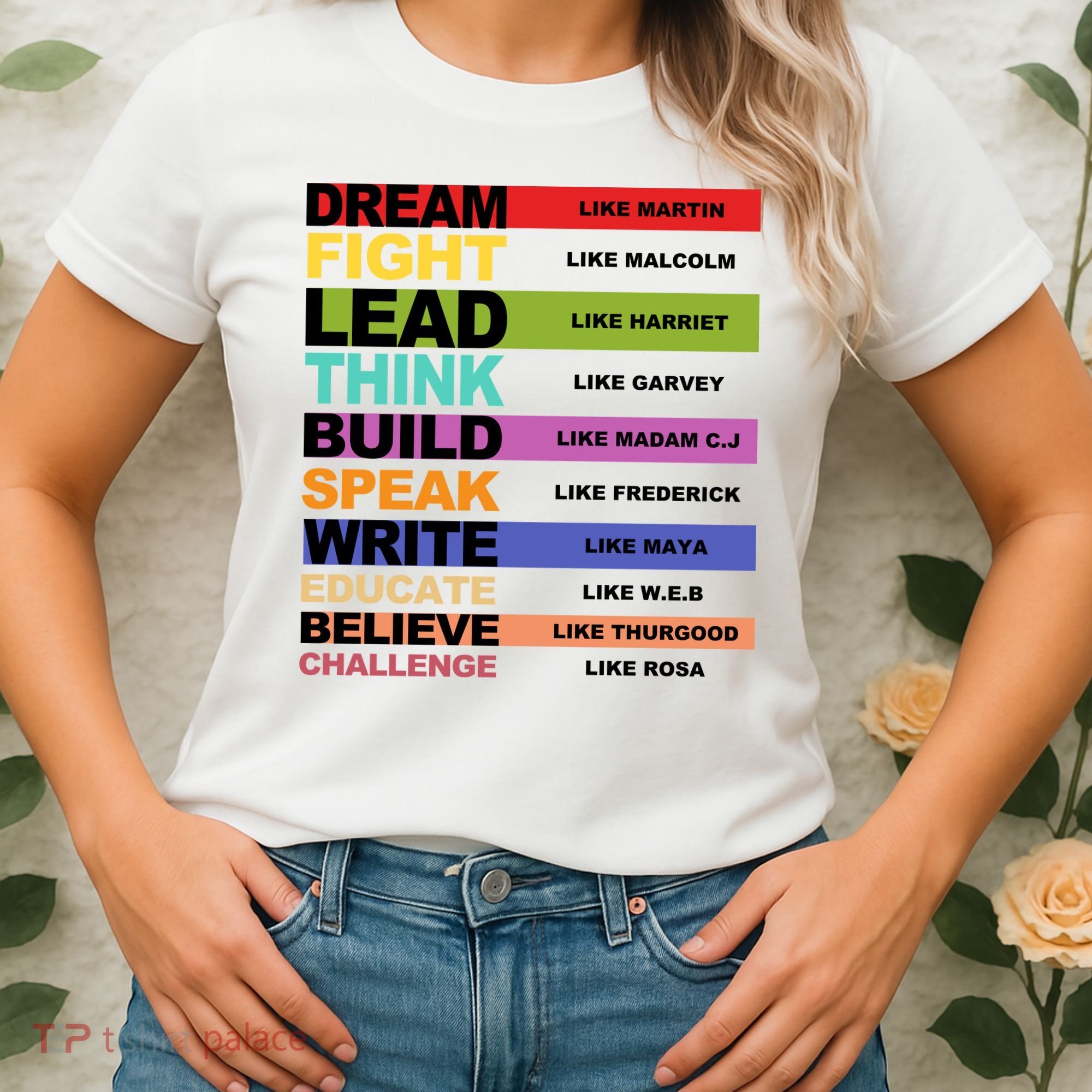 Inspiring Leaders Black History Month Women's T-Shirt