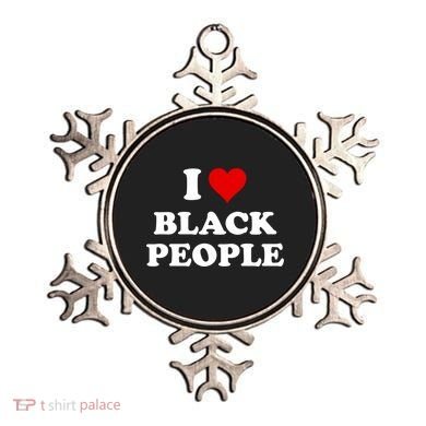 I Love Black People Meaningful Gift Black Pride Tanks Melanin Poppin Gift Ornament