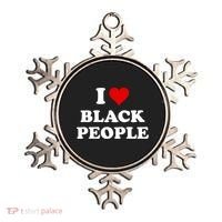 I Love Black People Meaningful Gift Black Pride Tanks Melanin Poppin Gift Ornament thumb 0