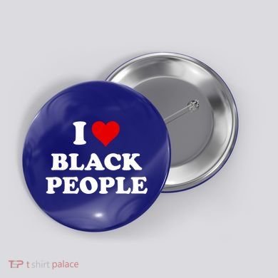 I Love Black People Meaningful Gift Black Pride Tanks Melanin Poppin Gift Button