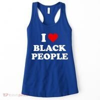I Love Black People Meaningful Gift Black Pride Tanks Melanin Poppin Gift Women's Tank Top thumb 0